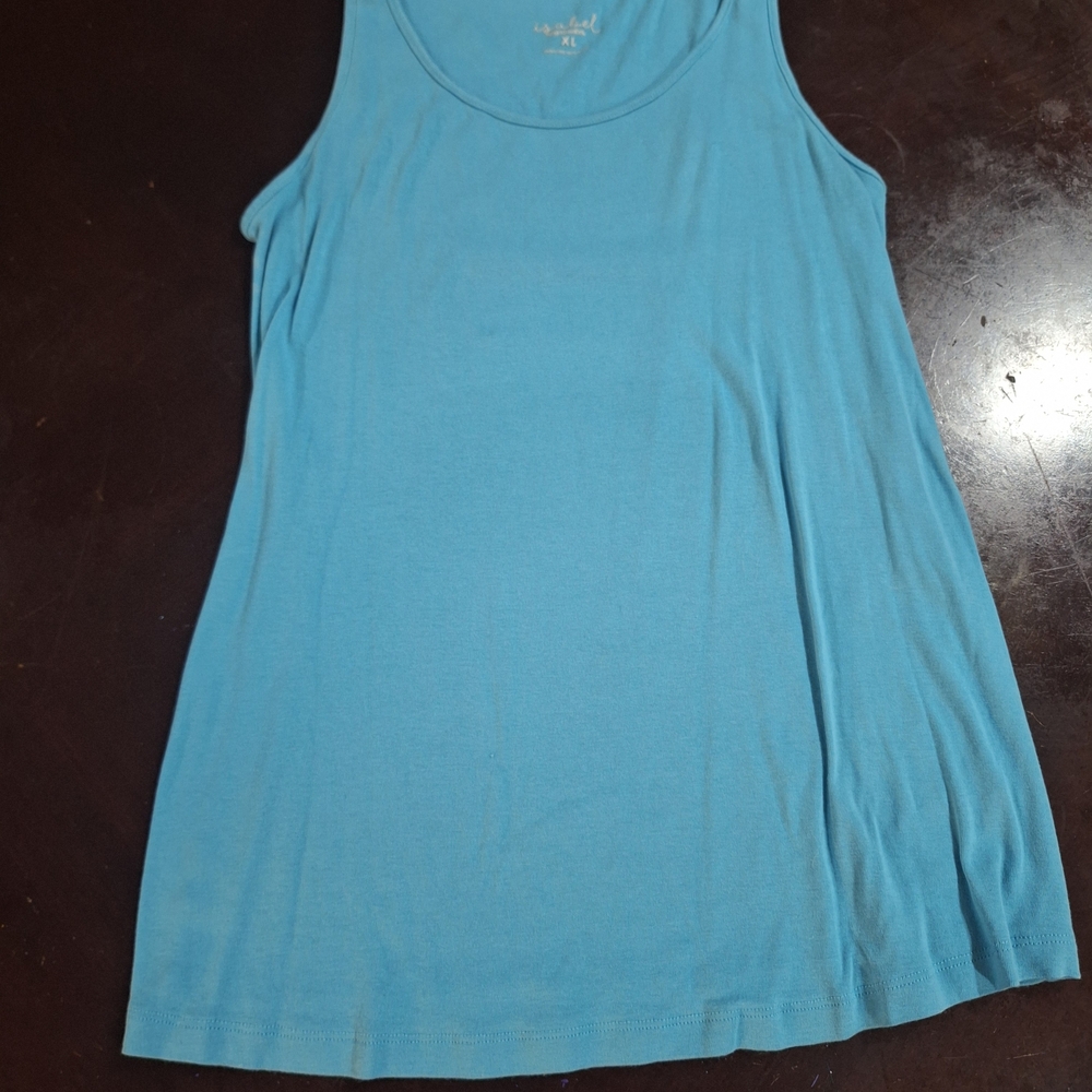 Ingrid & Isabel Light Blue Maternity Tank Top